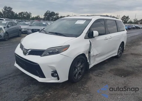 2017 Toyota Sienna Se 8 Passenger from USA, damaged, VIN 5TDXZ3DC7HS844040